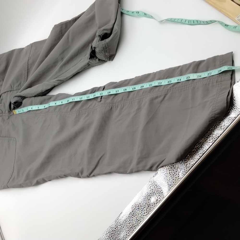 The North face Tempest Gray Roll-Up Pant Size 6 - Picture 8 of 8